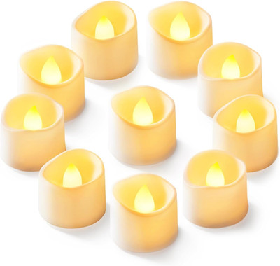 24Pcs Flickering Flameless Candle Battery Operated, 200+Hours Fake Electric LED
