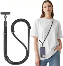 3-In-1 Phone Lanyard for Crossbody, Neck  Wrist, Adjustable anti Theft Phone St