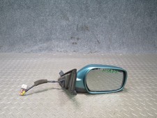 96-98 NISSAN STAGEA WGC34 RIGHT DOOR EXTERIOR SIDE VIEW POWER MIRROR GREEN OEM