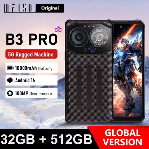 IIIF150 B3 Pro 5G IP68 Phone Night Vision Rear Display 100MP 10800mAh 32GB+512GB - 第 1/12 張圖片