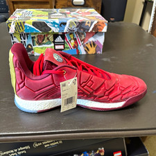 Size 12 - Marvel x adidas Harden Vol. 3 Heroes Among Us: Iron Man