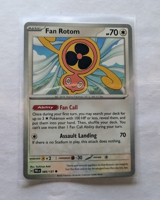 Pokémon TCG: Fan Rotom 85/131 | NM/MT Prismatic Evolutions 
