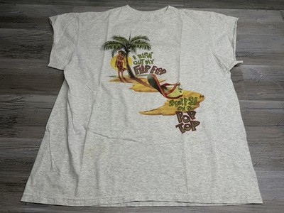 Vintage Margaritaville Shirt Summer Beach Party Parrot 90s RARE Double Sided 2XL