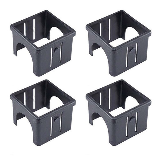 High Compatibility Square Tube Sleeves for Fitness Equipment 4PCS Pack - Picture 5 of 55
