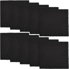 10 Pack Cat Litter Box Charcoal Filters Replacement Carbon Odor Filters 6Inch...