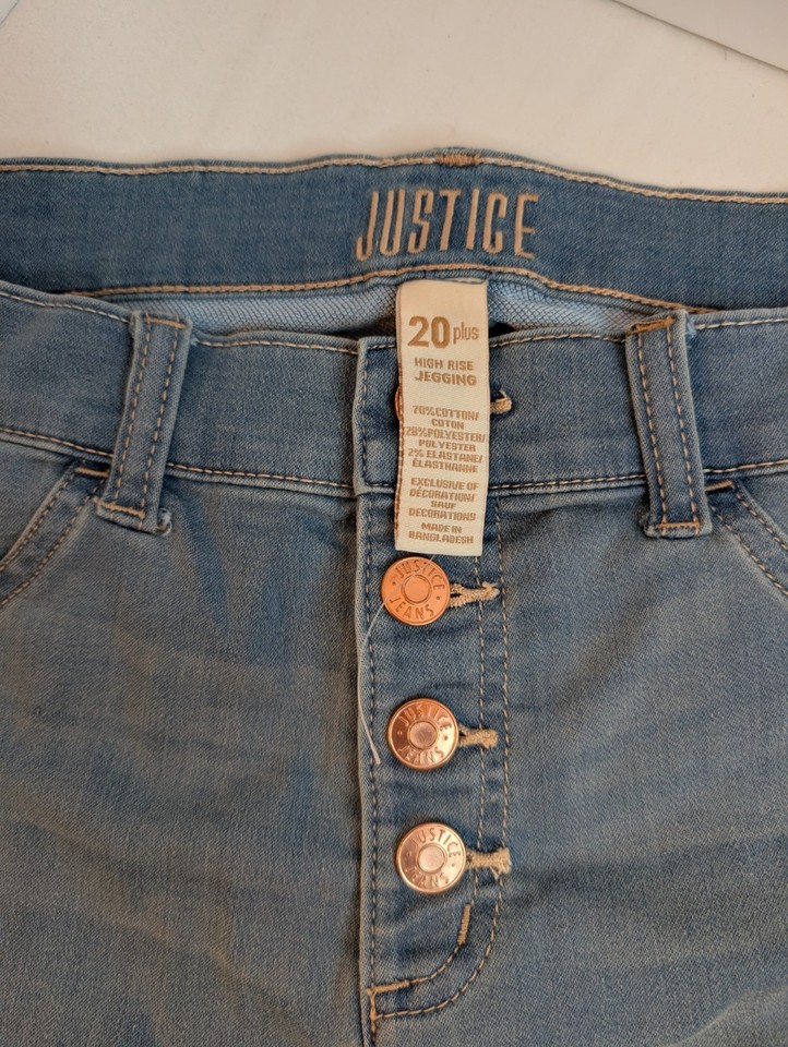 GOGO STAR Kids' Heart Patch Appliqué Flare Jeans