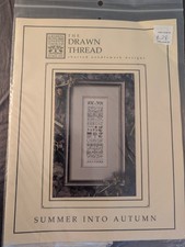 The Drawn Thread Summer into Autum Cross Stit...
