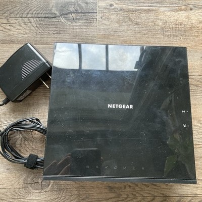 NETGEAR AC1600 Wifi Cable Modem Router C6250 - Black (C6250-100NAS) Used Works