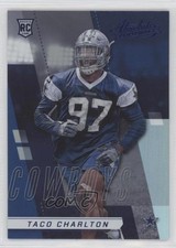 2017 Panini Absolute Rookie Spectrum Blue Taco Charlton #164 6yf