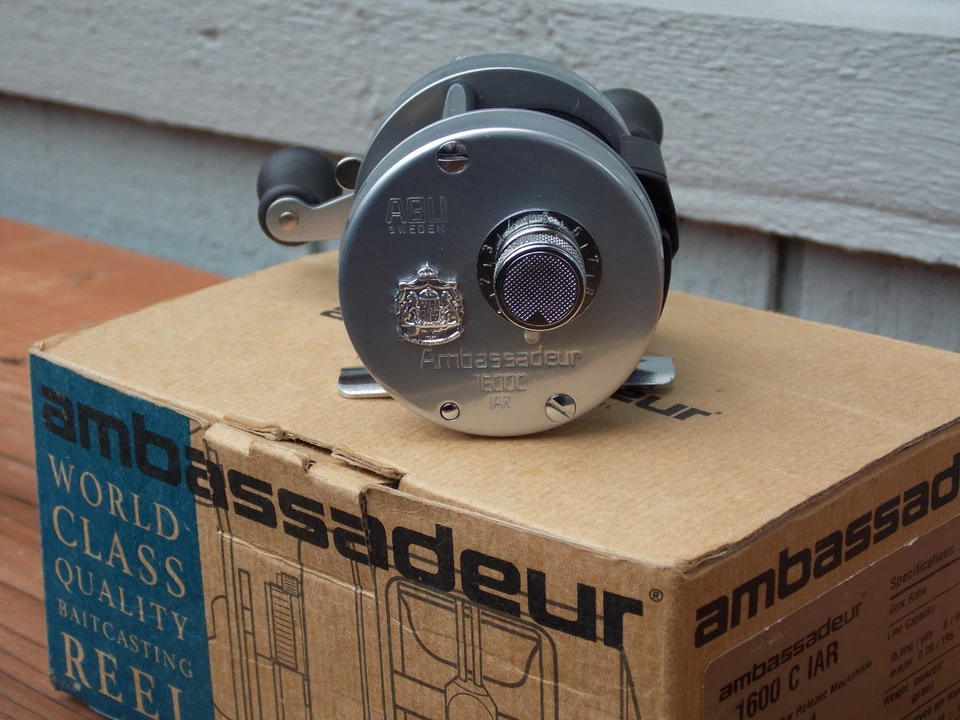 RARE ABU GARCIA  AMBASSADEUR 1600C IAR FISHING REEL - Image 3 of 4