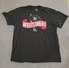 WWE WrestleMania Tampa T-Shirt 2021 Black XL Officially Licensed Wrestling Fan