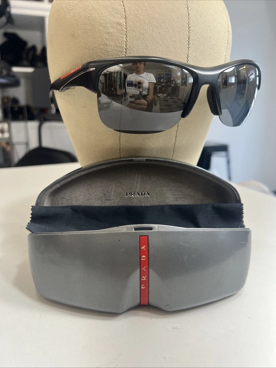 PRADA Red Mirrored Sunglasses for Men for sale | eBay