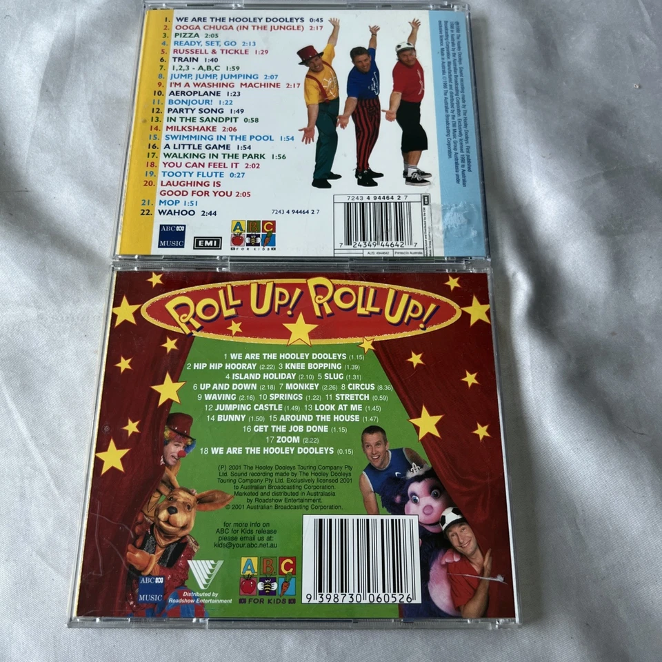 Hooley Dooleys CDs Bundle Rare 90s 00s Music Abc Kids Merchandise Memorabilia x2 - Image 2 of 4