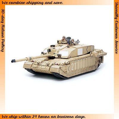 Tamiya Model kit 1/35 British MBT Challenger 2-(Desertised)