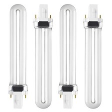 4/8Pcs 9W UV Lamp Bulbs 365nm Replacement Tubes for Nail Art Gel Dryer Curing UK