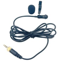 3.5mm Lavalier Clip-on Microphone with Strong Anti Interference Capability