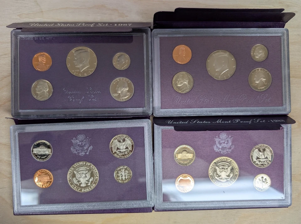 US Mint Coin Proof Sets (1987;1988;1990;1991;1992;1993;1994;2005;2006;2008) - Image 4 of 4