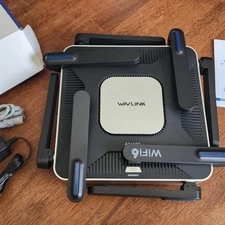 AX6000 Wi-Fi 6 Router Mesh AI QoE Gaming Router 2.5 Gbps WAN/LAN MU-MIMO WPA3