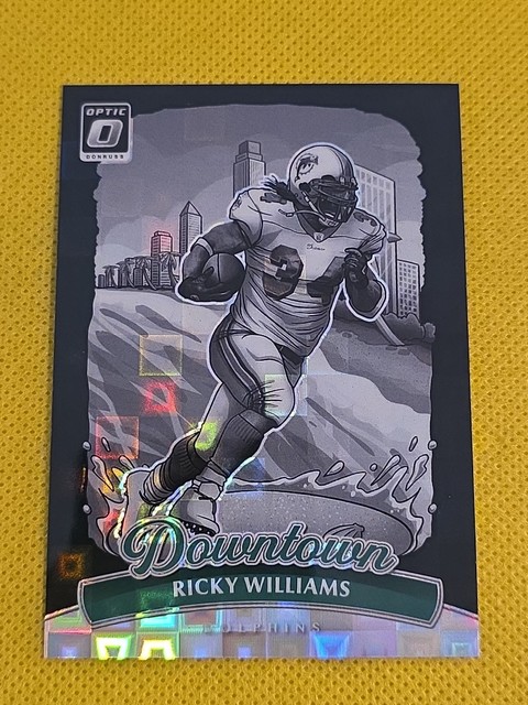 2025 Donruss Optic Ricky Williams Black Pandora Downtown 5/25 Legendary