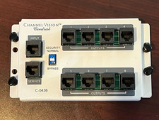 Channel Vision 4x8 RJ45 Telecom Distribution Module C-0436 , upto 4 phone line