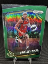 2025 WNBA Prizm Green Brittney Sykes