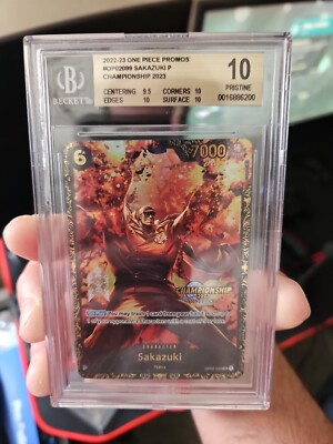 BGS 10 One Piece 2023 Championship Top 16 Regional Prize Sakazuki