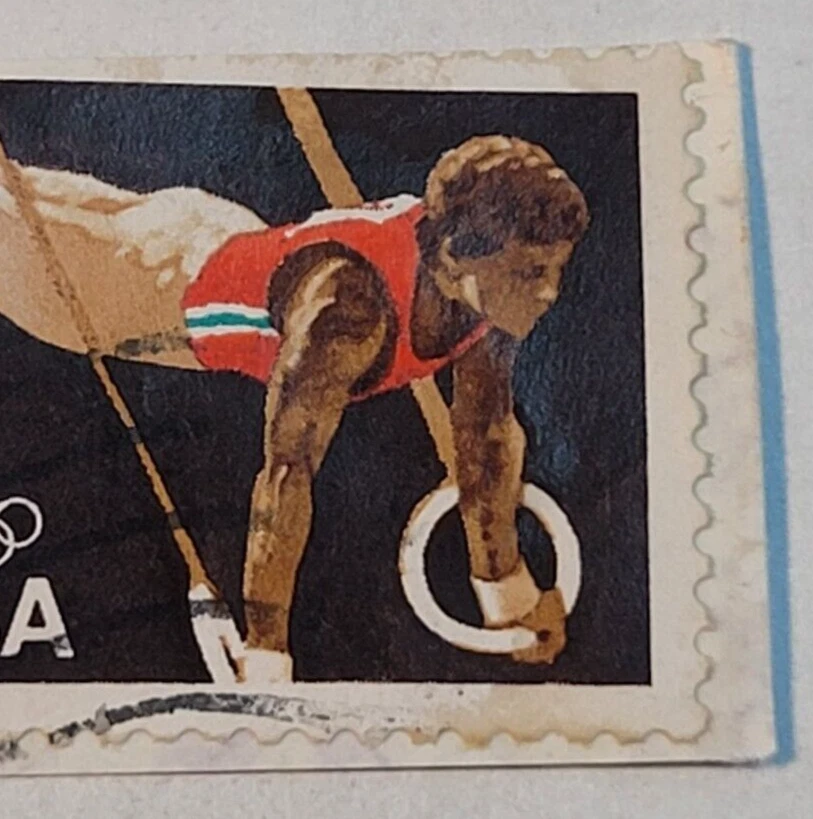 U.S. Postage ~ 88' Summer Olympics ~ c.1988 ~ 25¢ Stamp ~ Used/Posted ~ K82 - Image 3 of 4