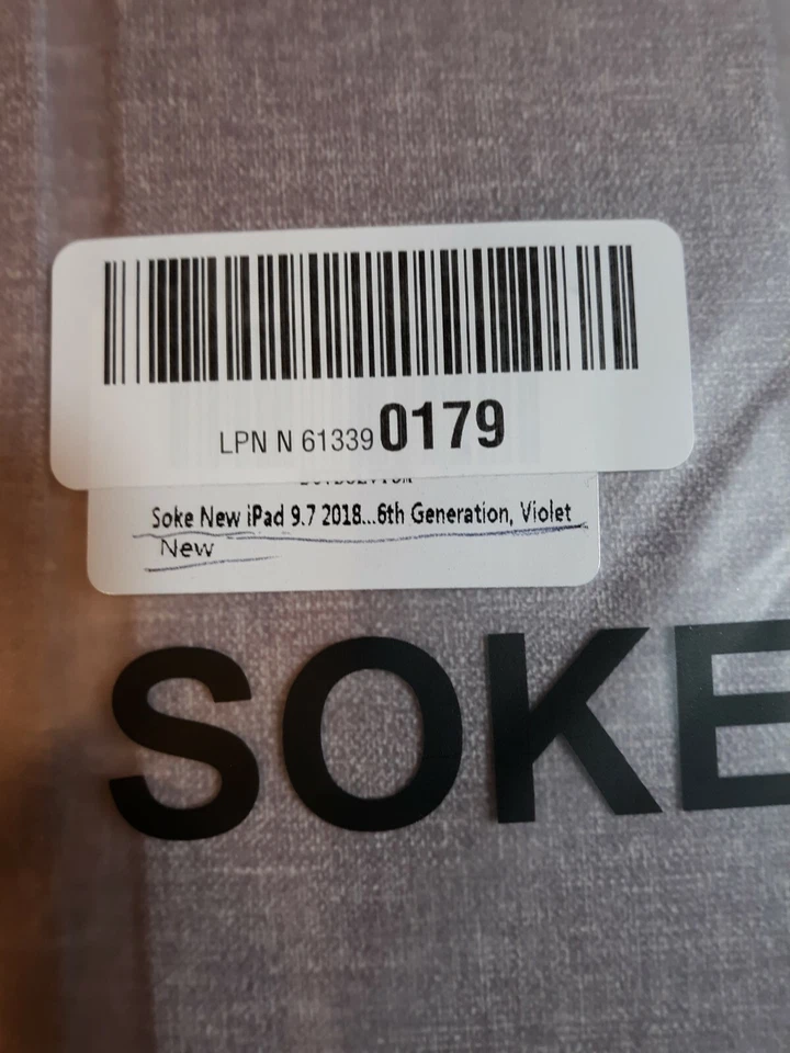 Soke iPad 9.7 6th Generation violet. New in package - Image 2 of 3