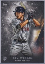 2018 Topps Inception TZU-WEI LIN Rookie Card #8 RED SOX
