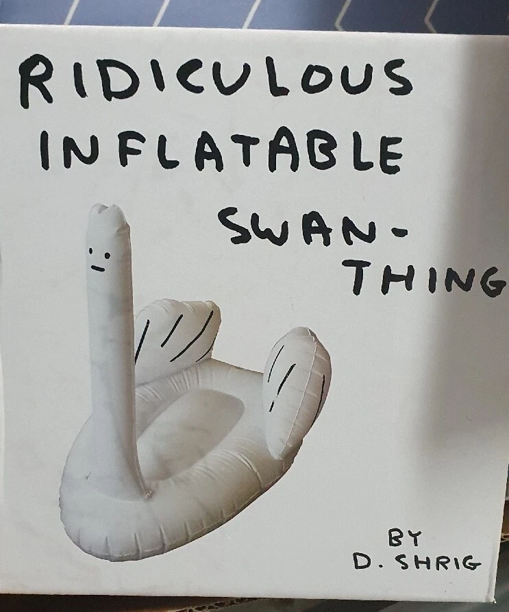 Ridiculous inflatable swan thing cheap 2025