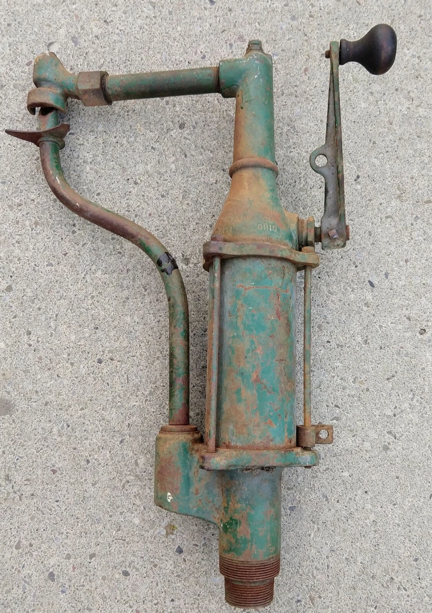 Antique oil hotsell pump