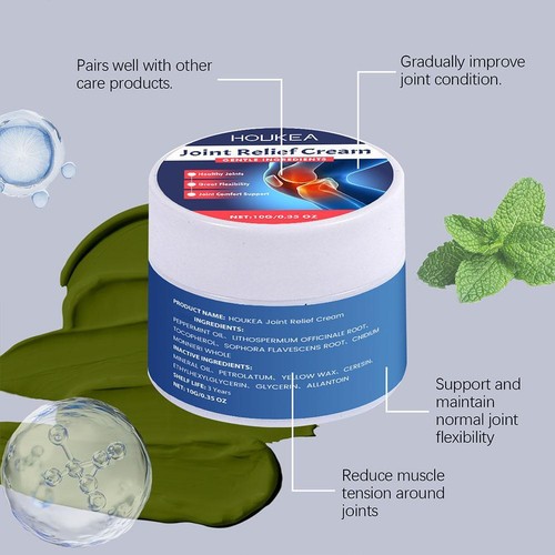 Crema para aliviar el dolor articular, crema para la artritis de larga duración para piernas, brazos, espalda BXH - Imagen 9 de 14