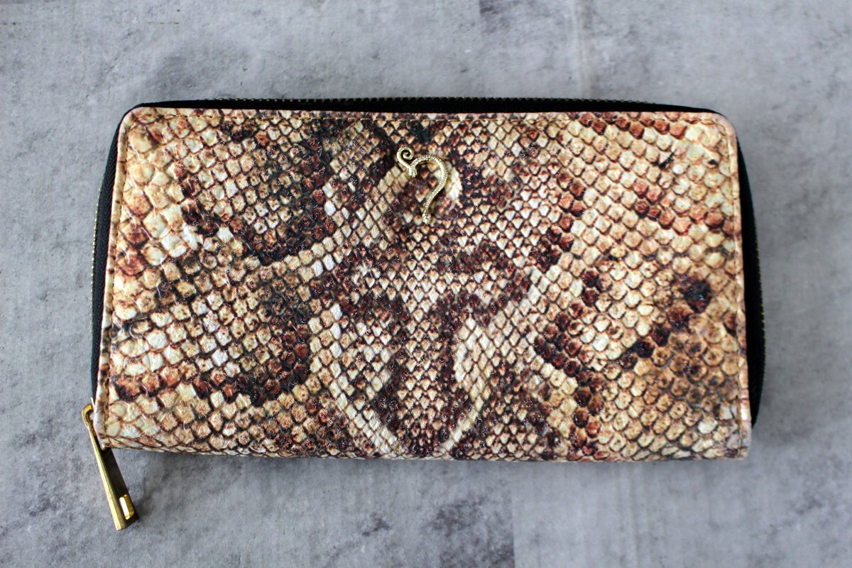 ミュージシャン HYDE PYTHTON WALLET HYDE(L'Arc-en-Ciel, The Last Rockstars)Physon Zip-up Wallet