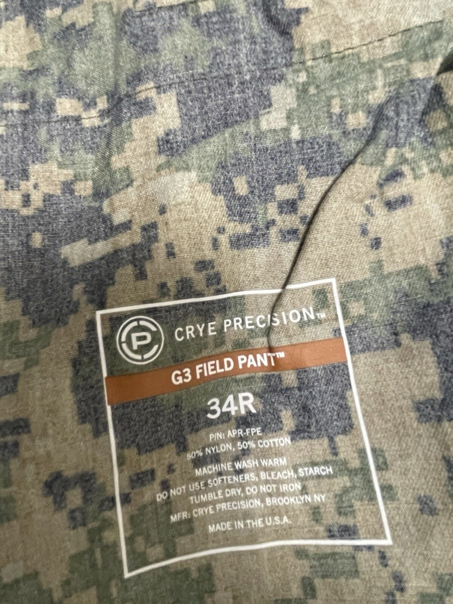 Crye Precision G3 Field Pants Marpat 34R | eBay