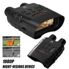 Night Vision Goggles 5x Digital Zoom 1080P Infrared Binoculars DVR for Hunting
