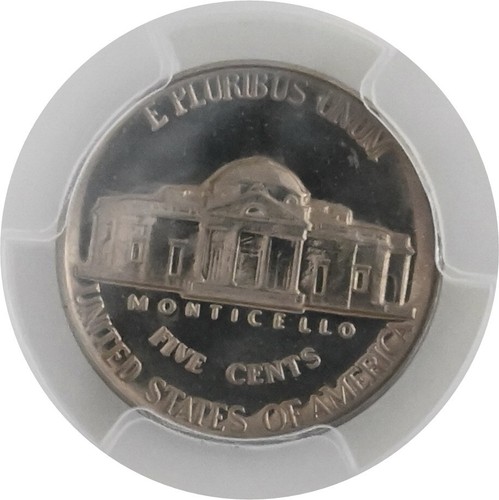 ONE OF PR66 1955 JEFFERSON NICKEL PCGS GRADED US 5C PROOF P-MINT EXACT COIN - Picture 2 of 7