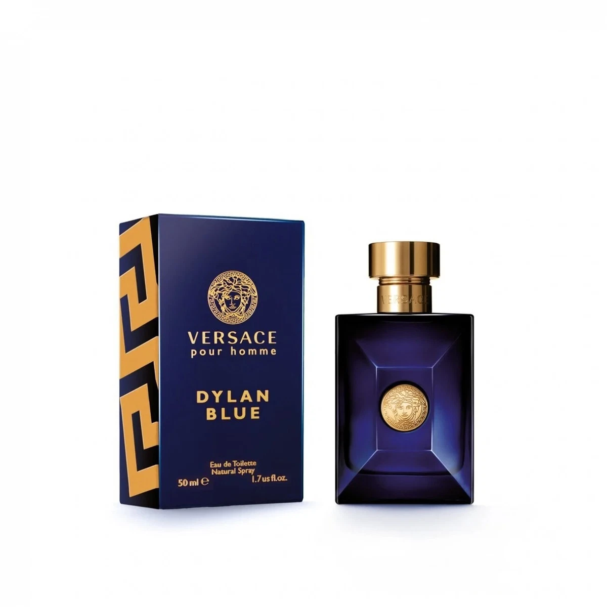 Versace Dylan Blue Pour Homme Perfum Spray For Men 3.4 Oz 100 ml