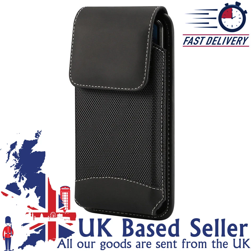 Google Pixel 2 3 3a 4 XL 2XL 3XL 4XL 3aXL Case Belt Loop Pouch Belt Case Holder - Image 2 of 4