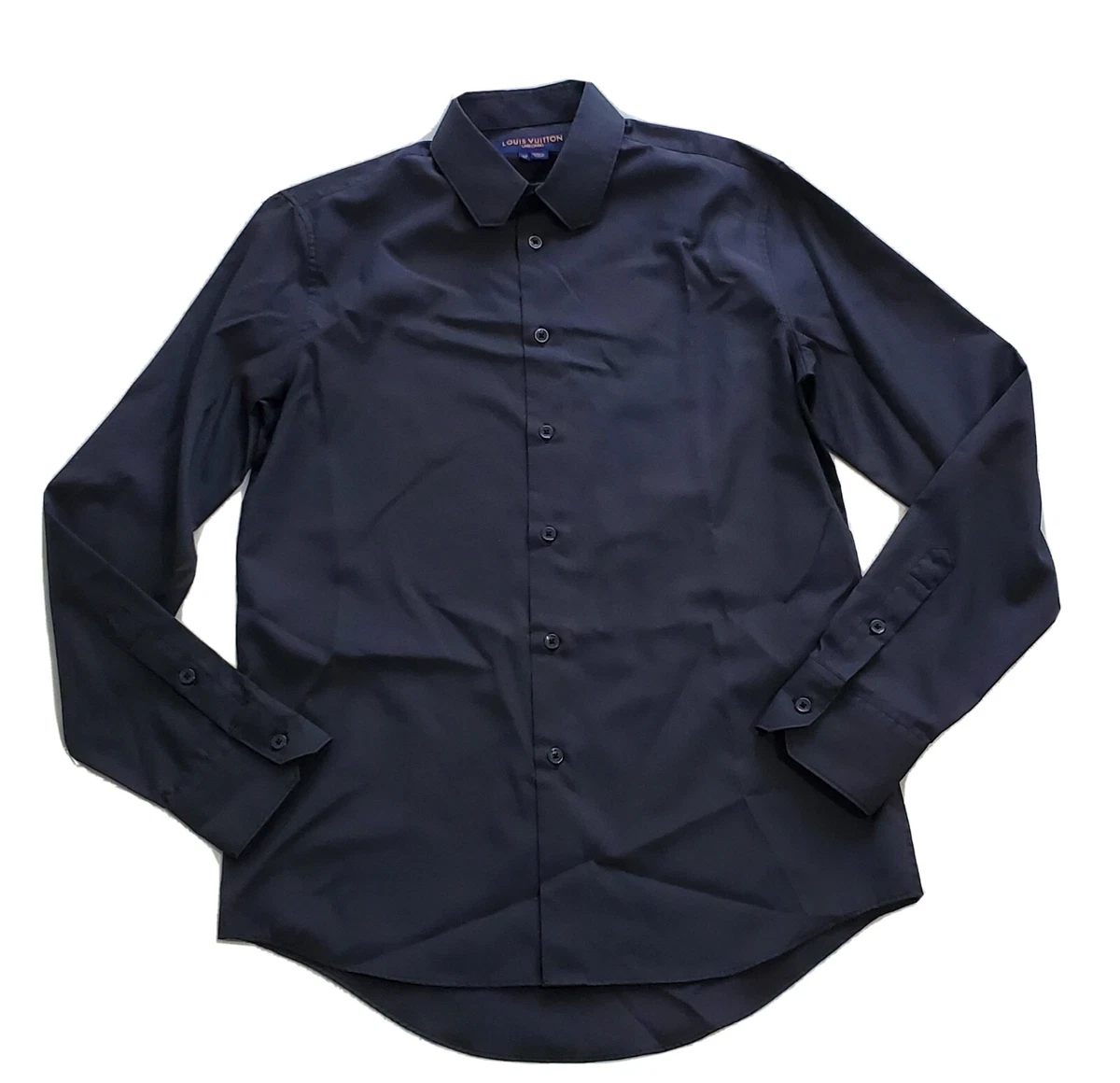 Louis Vuitton Long Sleeve Regular Fit Casual Button-Down Shirts