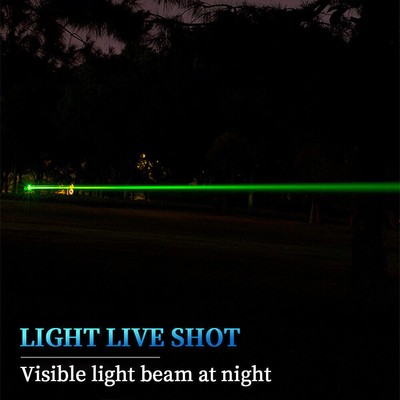 DE starker grüner Laserpointer Outdoor-Lazer-Taschenlampe USB wiederaufladbar