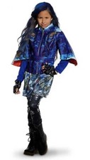 ¡NUEVO CON ETIQUETAS! 2016 Disney Store Evie Descendientes Disfraz de Halloween Juegos con disfraces Niña Talla 7/8