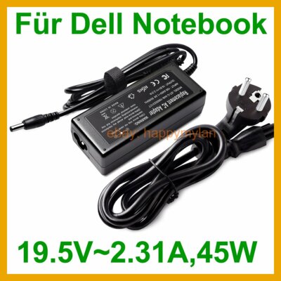 Notebook Netzteil Ladegerät 45W 19.5V 2.31A AC Adapter für Dell Laptop PC