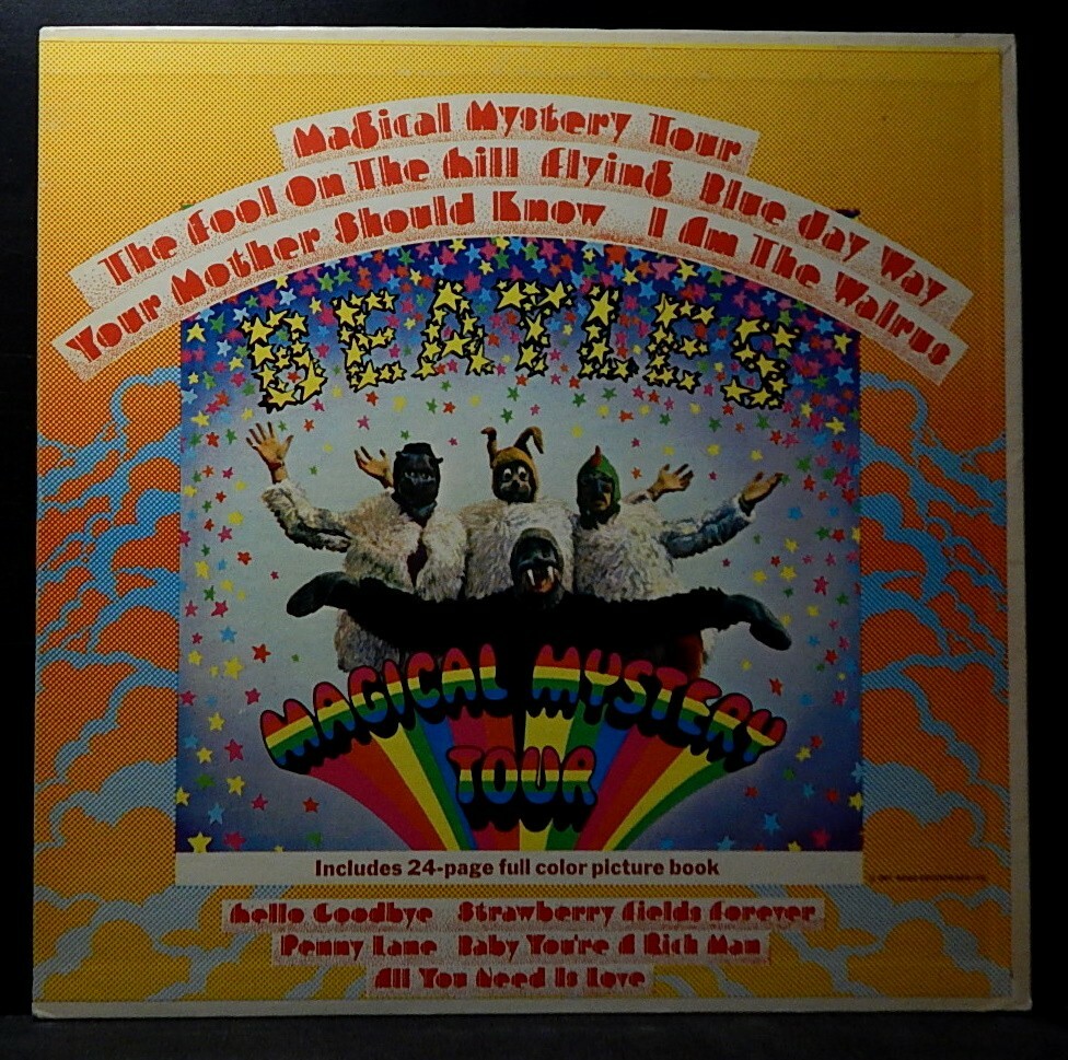 The Beatles - Magical Mystery Tour 1967 Rainbow Capitol