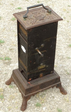 MOUVEMENT TOURNE BROCHE TOURNEBROCHE de CHEMINEE ancien TYPE CAPUCIN ROTISSOIRE 