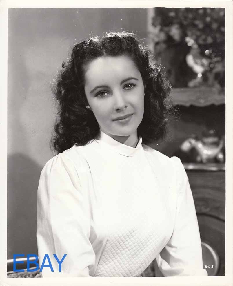 Elizabeth Taylor young beauty RARE Photo eBay