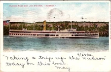 Hudson River Day Line Steamer "Albany", Postcard, 1906, #2752