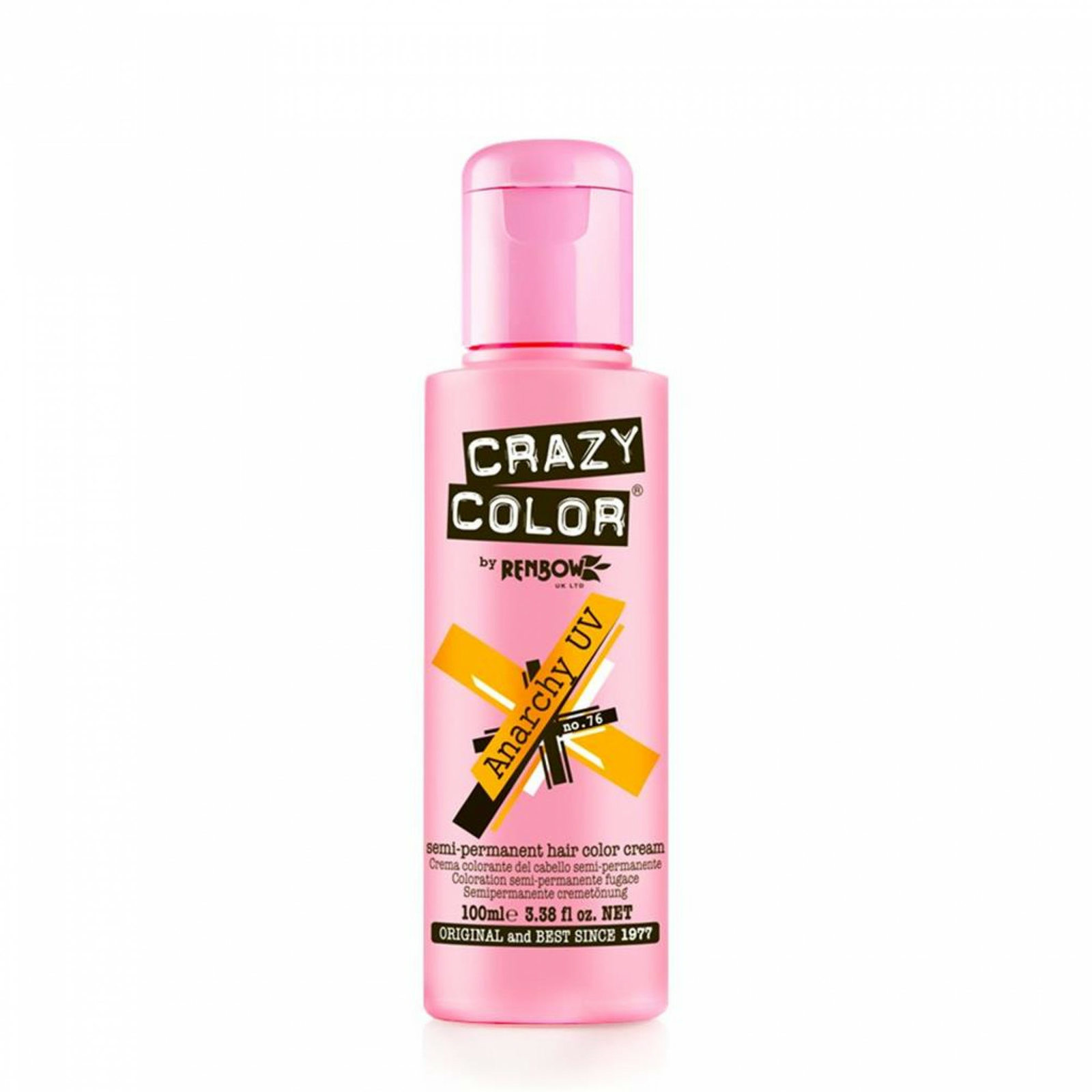 Crazy Color Anarchy Uv 100 ml colore semipermanente durata 6/8 lavaggi