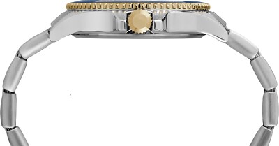 X626 ゴールド X625 シルバー 計2点 Timex Harborside Two Tone Stainless Steel Bracelet Men's Watch