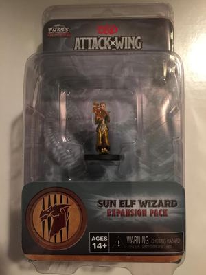 SUN ELF WIZARD Dungeons and Dragons Attack Wing Expansion Pack D&D