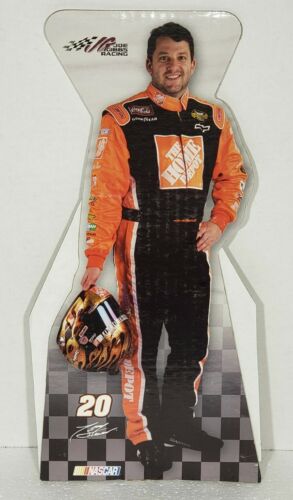NASCAR Tony Stewart Mini Cardboard Stand Up #20 Home Depot 13" Tall Joe Gibbs - Foto 1 di 5